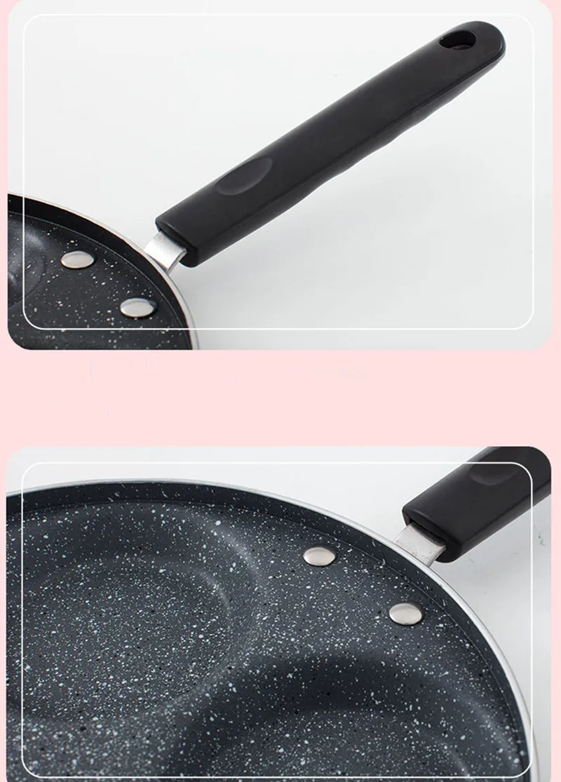 

Circular mould mini four Kong Tie medical stone Fried egg breakfast eggs dumpling non-stick frying-pans pot flat small frying