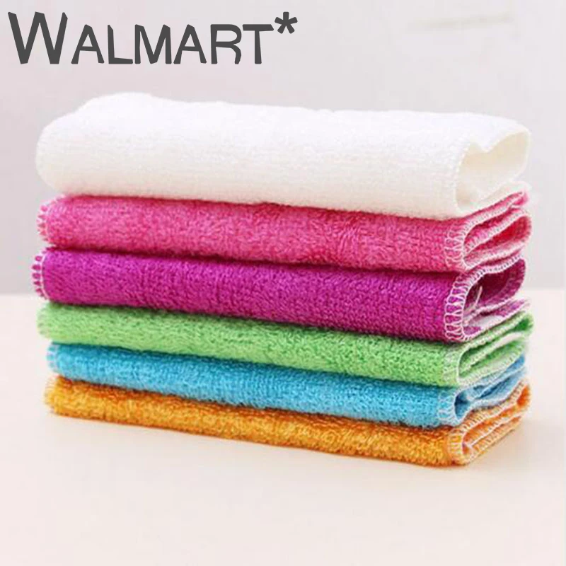 5 шт. 100% чистое бамбуковое волокно ткань для посуды маслостойкая не прилипающая