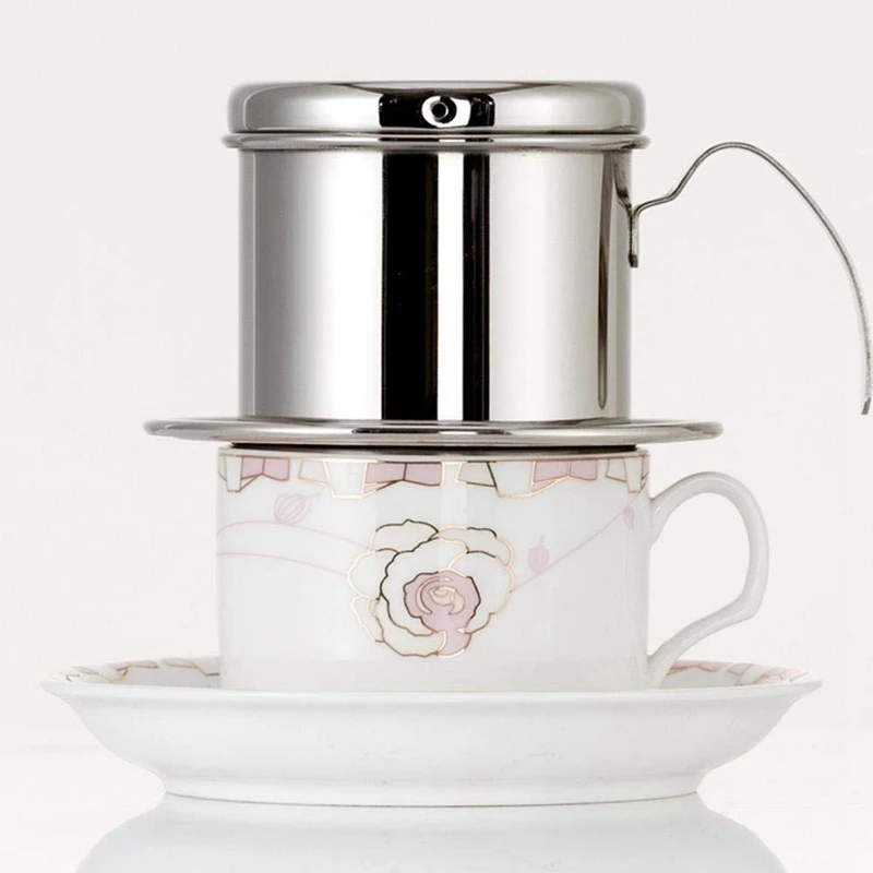 Топ-Портативный Нержавеющая сталь Вьетнам Кофе капельницы фильтр капельная для