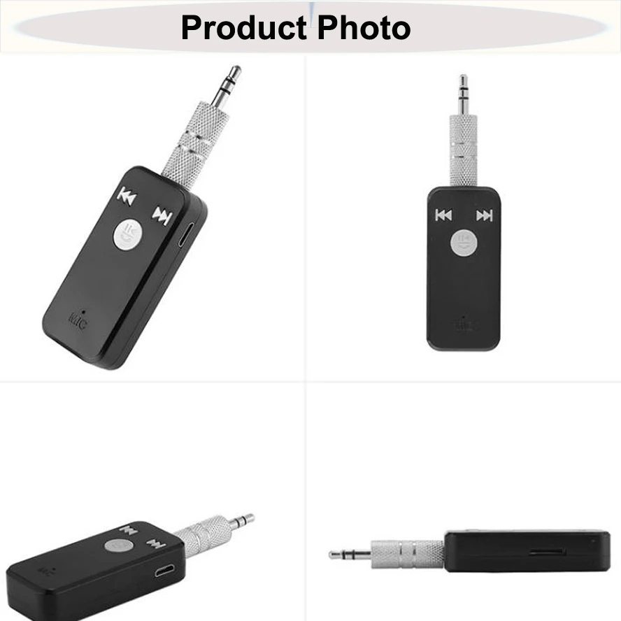 AUX 3 5 мм Музыкальный автомобильный Bluetooth приемник аудио приемное устройство