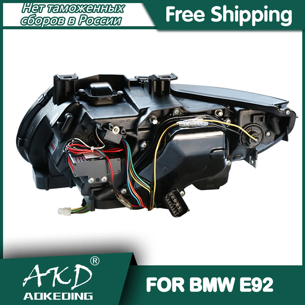 Для BMW E92 передние фары s 2005-2012 DRL дневные ходовые огни светодиодсветодиодный