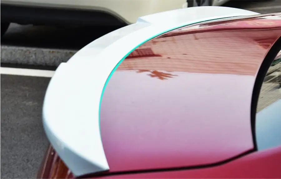 ABS автомобильные задние крылья для багажника планшетов подходит 14 18 Mazda 3 Axela Sedan 2014