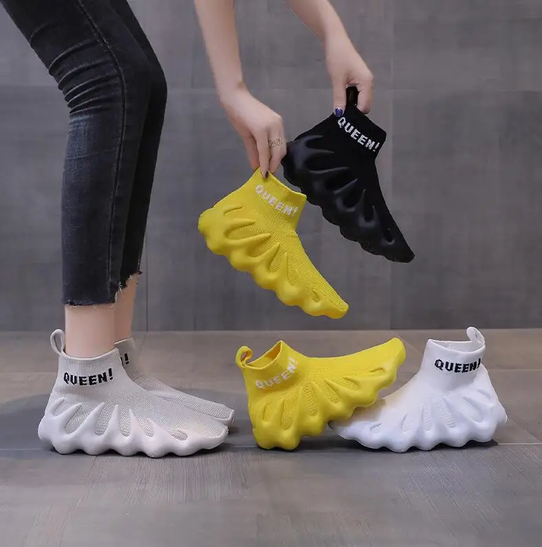 

autumn sock shoes for women designer sneakers women queen 450 walking tenis zapatillas mujer basket sapatos femininos chaussure