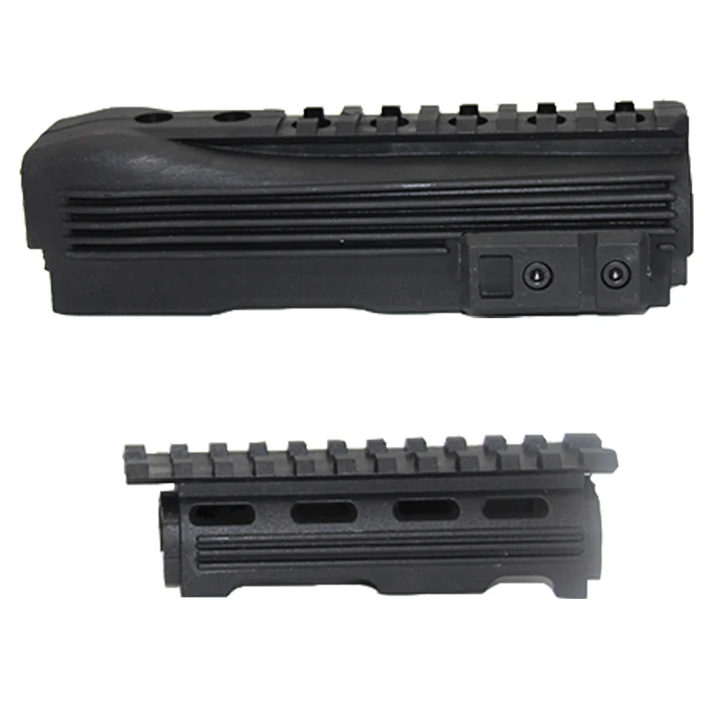 Тактическая Охота, страйкбол Shoot AK 74 страйкфорс полимер Handguard Верхняя Нижняя Пикатинни серии AK охотничье ружье-винтовка аксессуары