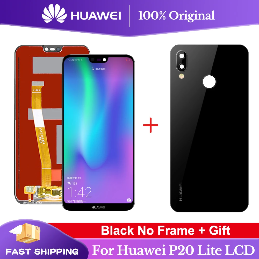 ЖК-дисплей для HUAWEI p20 lite с сенсорным экраном и дигитайзером в сборе дисплей P20lite/nova