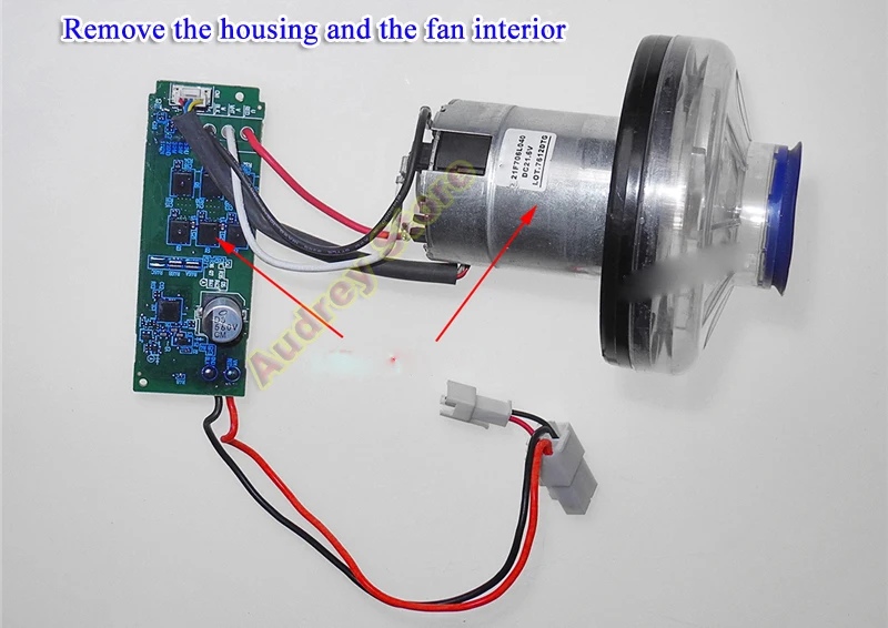 Вентилятор бесщеточный японский высокой мощности 15 кПа 30000 об/мин 24 В постоянного