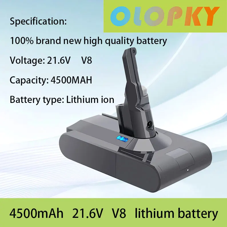 

Сменная литиевая батарея Lasica 4500 мАч 21,6 в V8 для Dyson V8 SV10