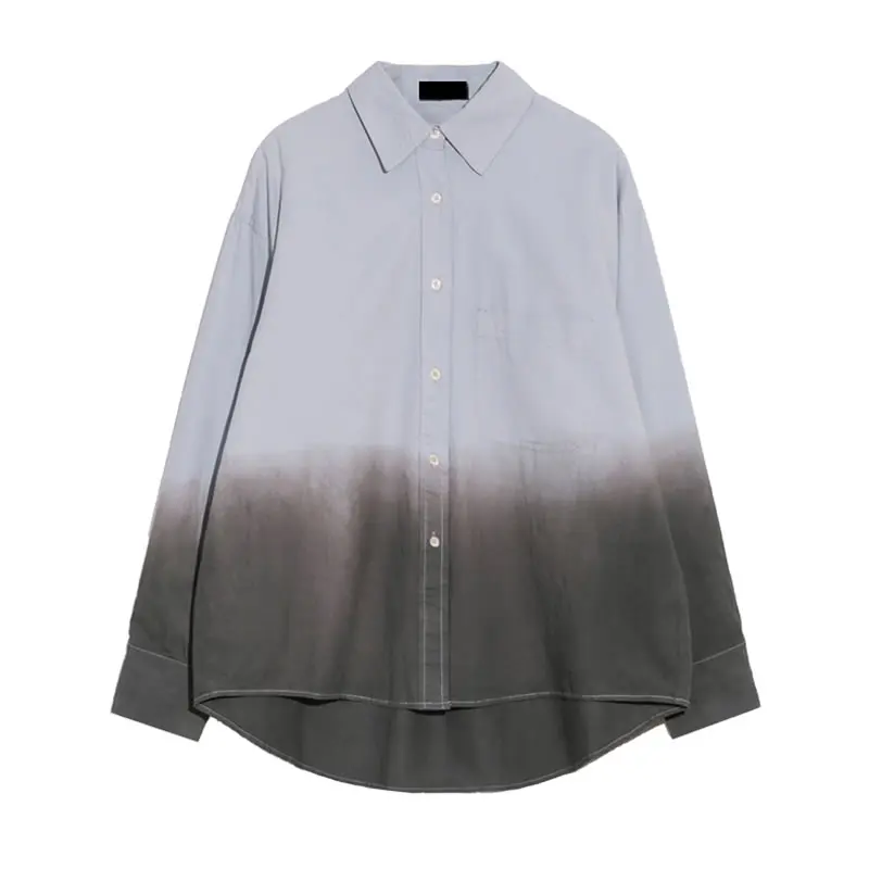 

XITAO Vintage Blouse Fashion New Women Minority Full Sleeve Small Fresh Casual Style Loose 2020 Single Breast Shirt ZY3634