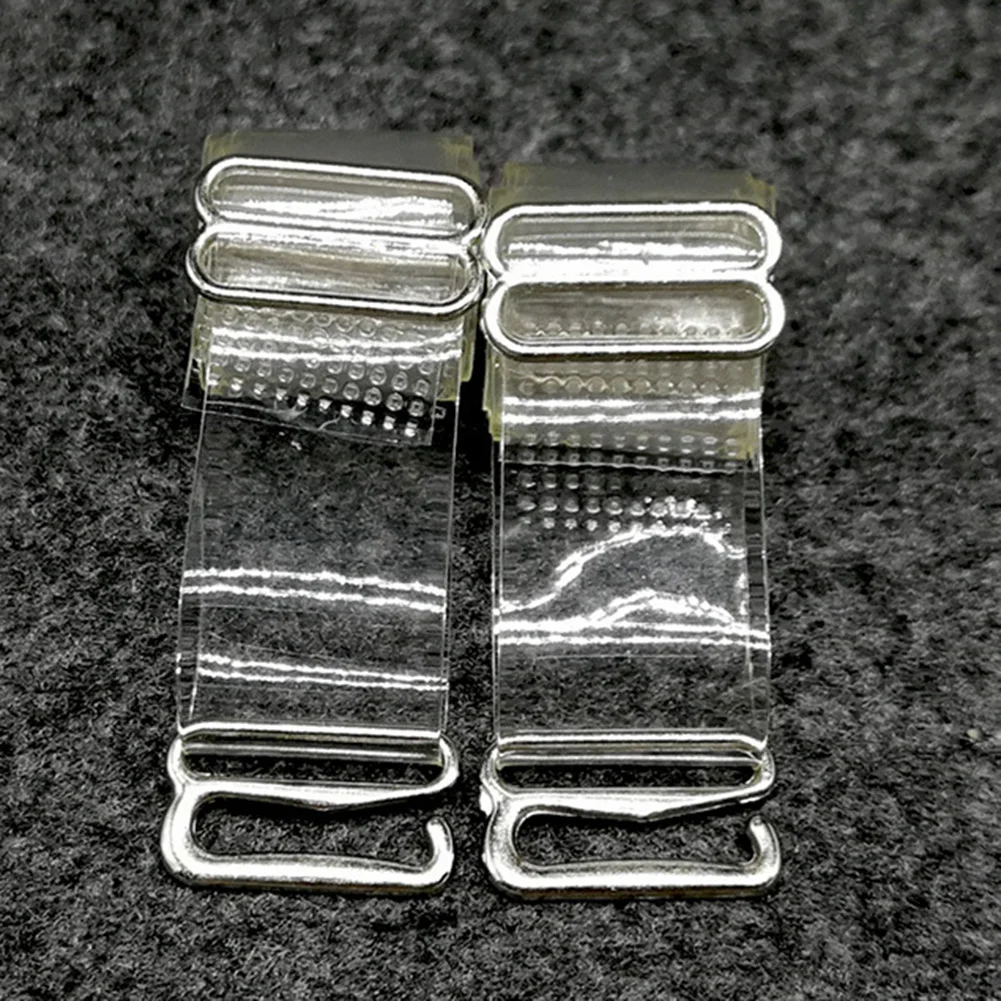 1 пара женский бюстгальтер ремни пояс эластичные прозрачные силиконовые лямки