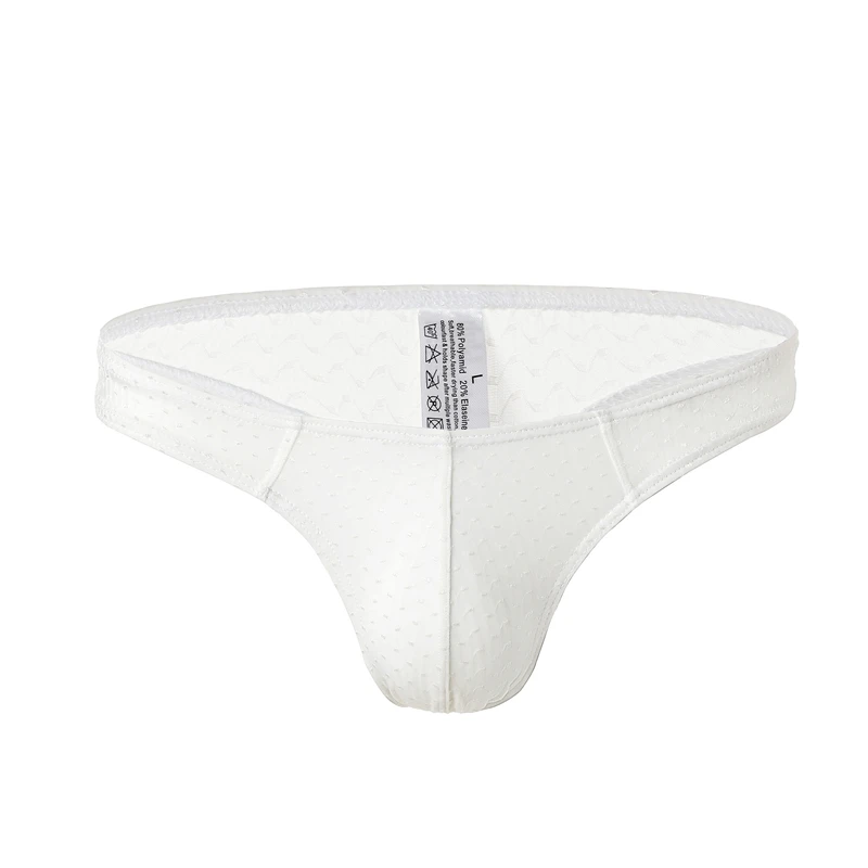 Стринги мужские эротические с низкой посадкой трусы бикини мешочком для пениса