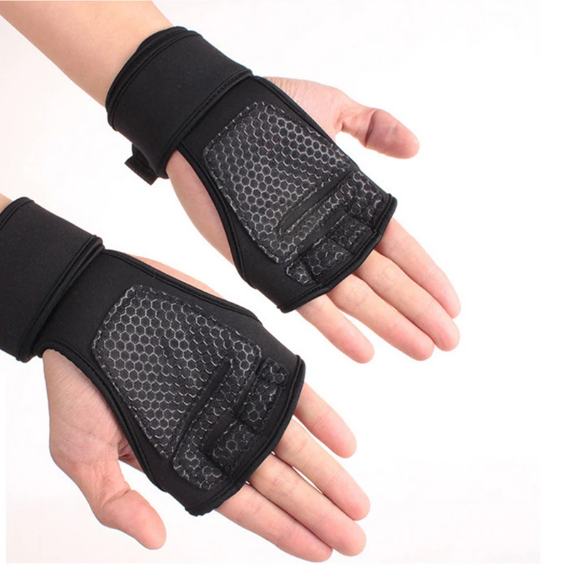 Мужские и женские перчатки для спортзала Нескользящие дышащие защитные тяжелой