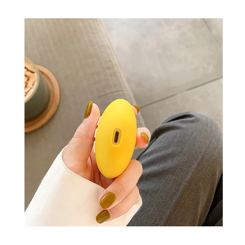 Забавный 3D шоколадные бобы для Airpods Pro Чехол милый Bluetooth защитный чехол для наушников для Air Pods 2/3 Pro чехол силиконовый чехол