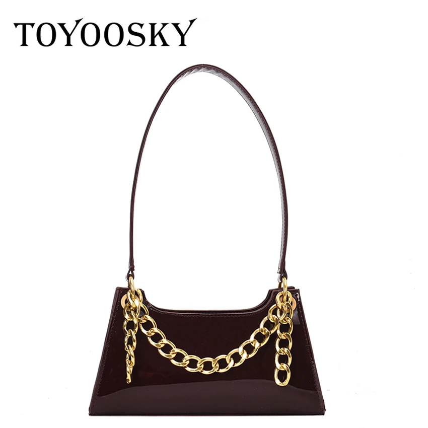 TOYOOSKY Модные Винтажные сумки в форме багета роскошные высокого качества из