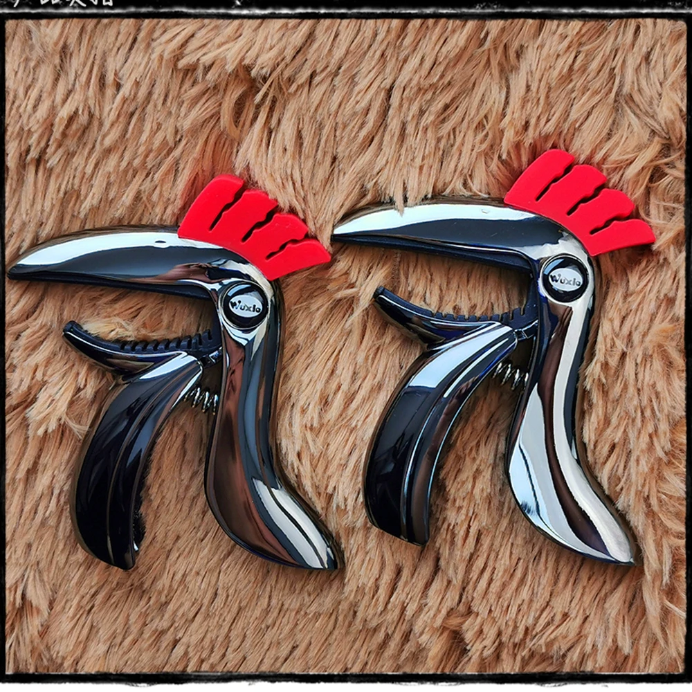 

2021 New Desigh Touran Capo Guitar Accessories Quick Change Clamp Key Zinc Alloy Metal Acoustic Classic Guitar Capo