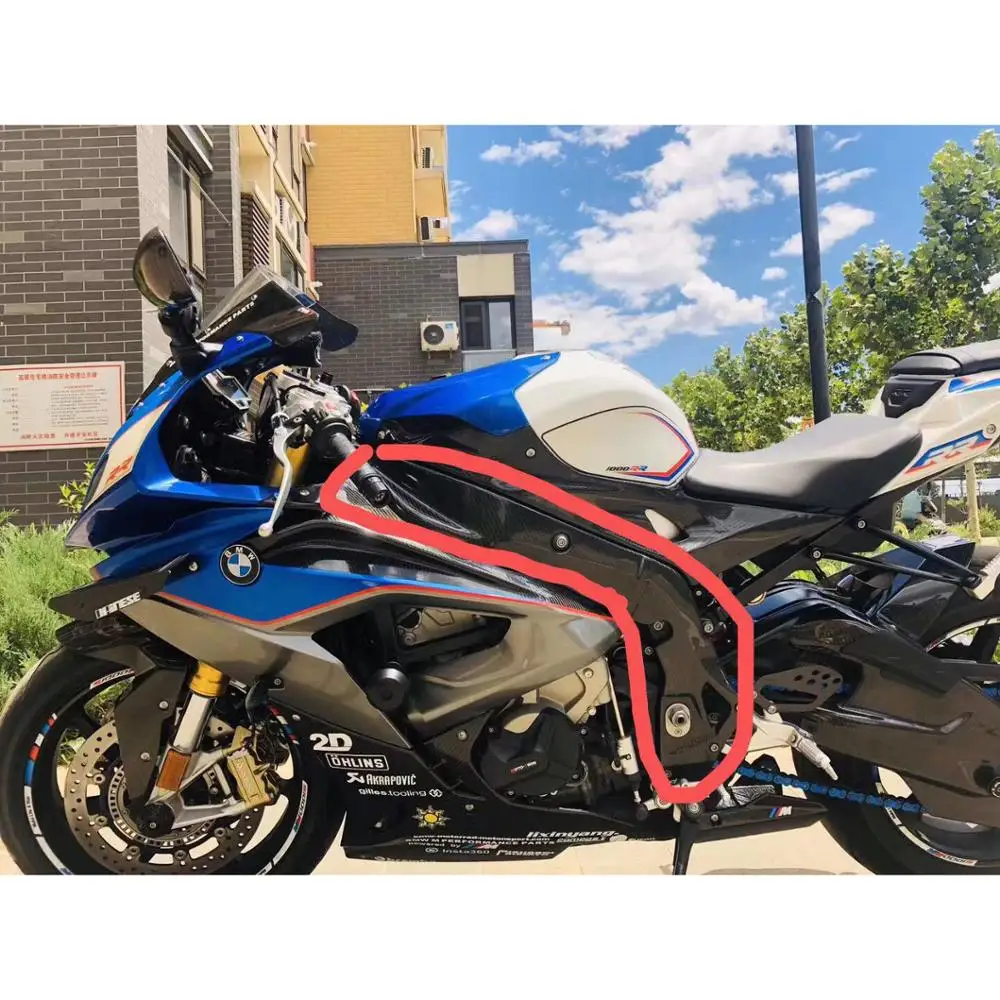 Обтекатель для мотоцикла S1000RR 2015 2016 2017 2018 защитный чехол карбоновый цвет (АБС