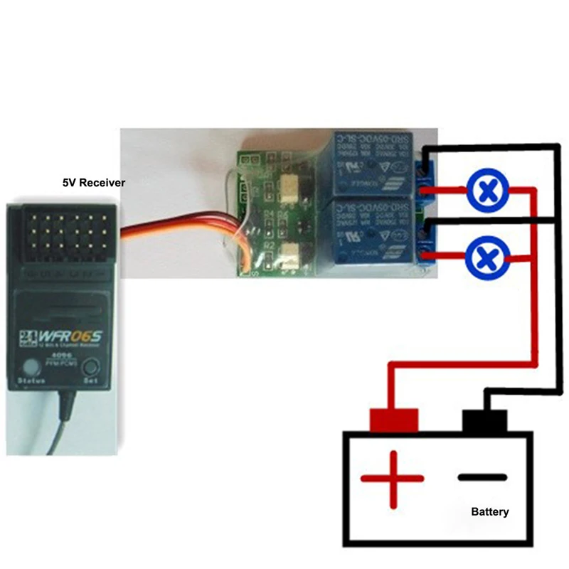релейный модуль для радиоуп