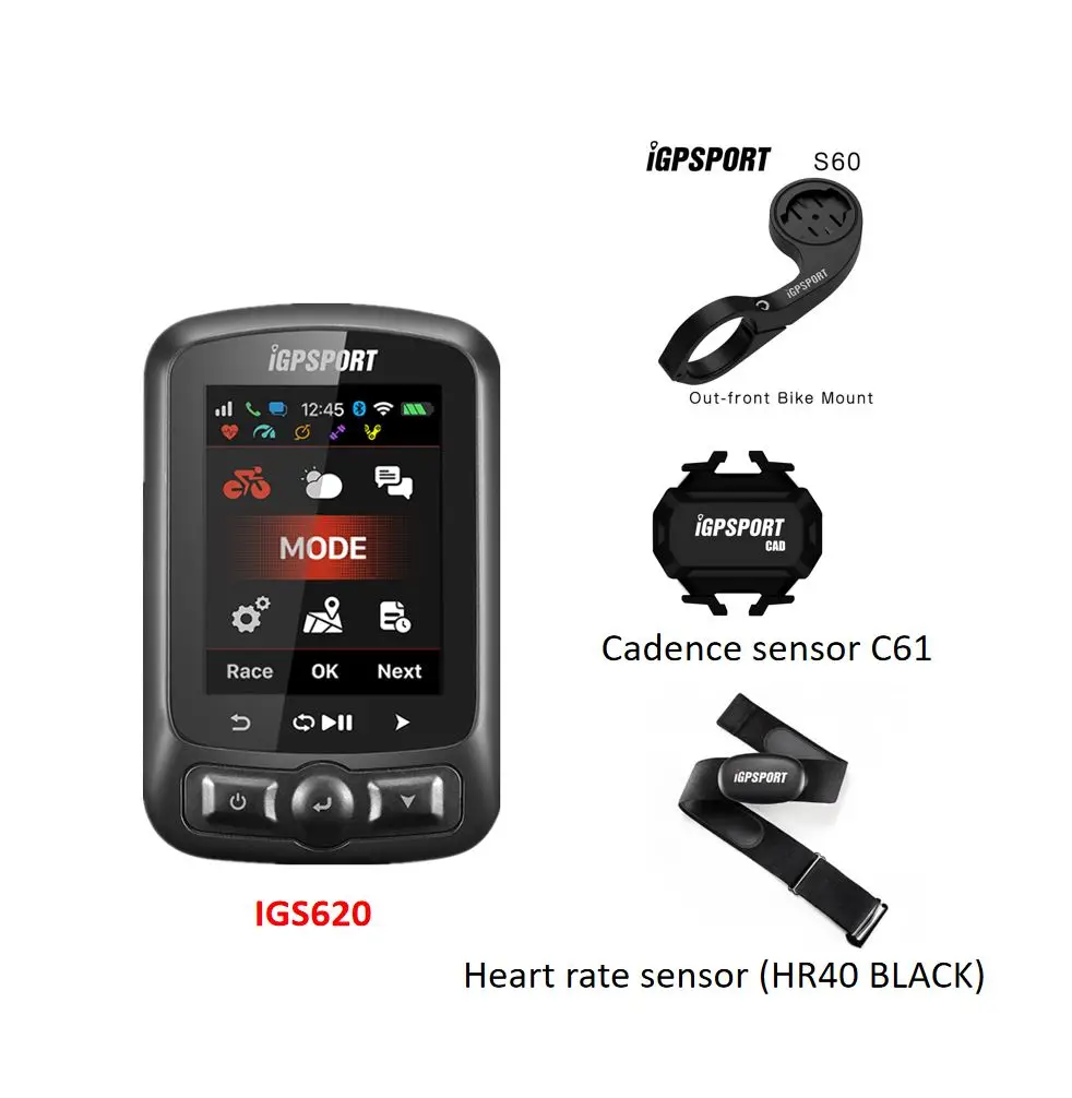 Новые велосипедные аксессуары GPS порт IGS620 велосипедный компьютер монитор