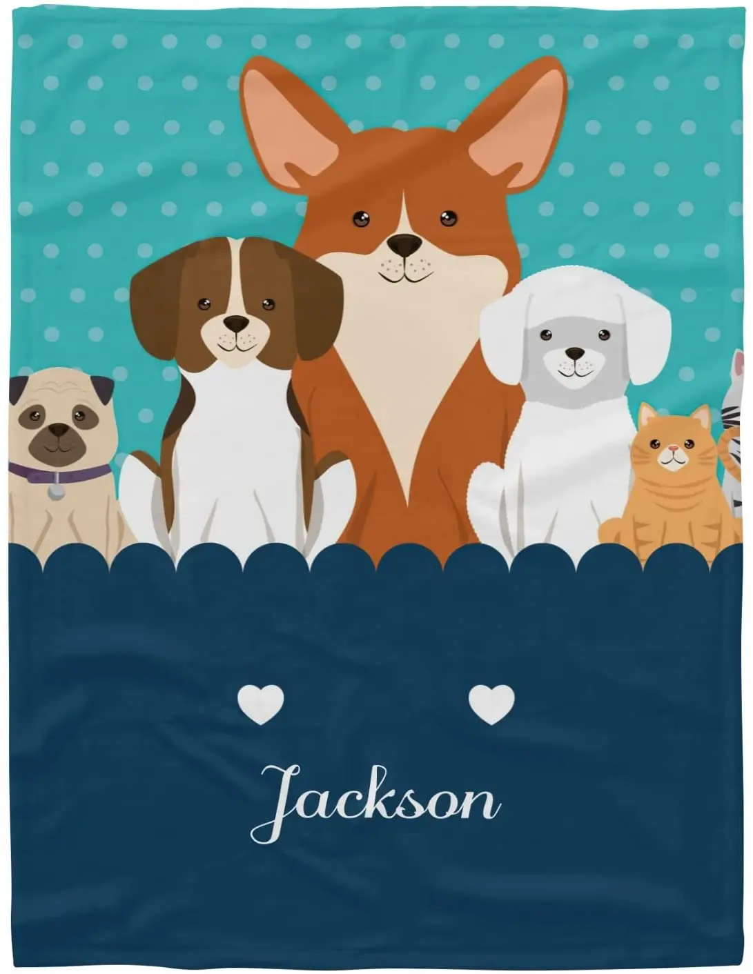 

Мягкое Флисовое одеяло для собак и кошек, на день рождения и Рождество