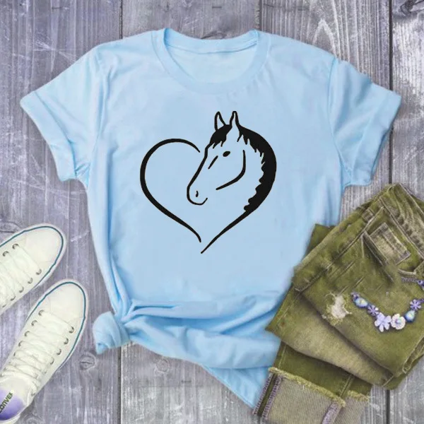 Женская футболка с коротким рукавом и круглым вырезом желтая свободная принтом в