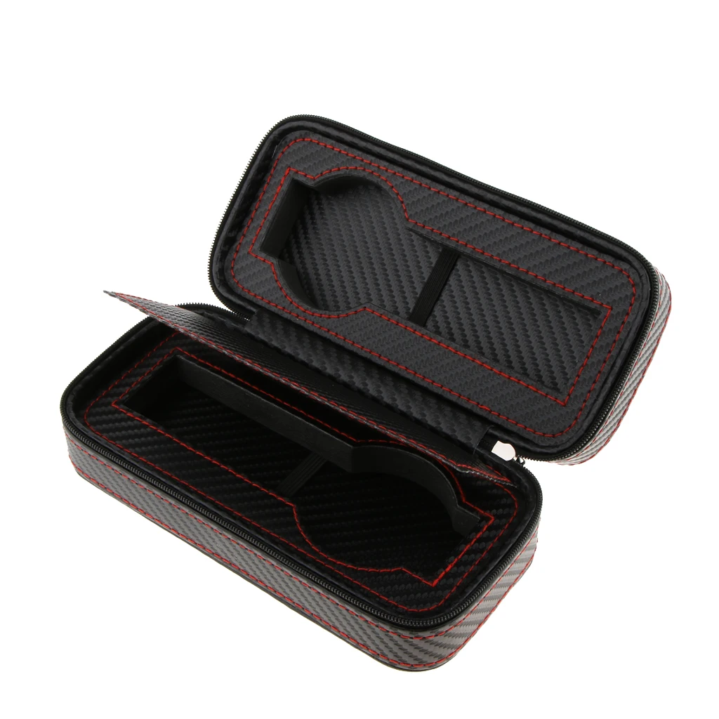 Из искусственной кожи коробка для отображения часов на молнии чехол