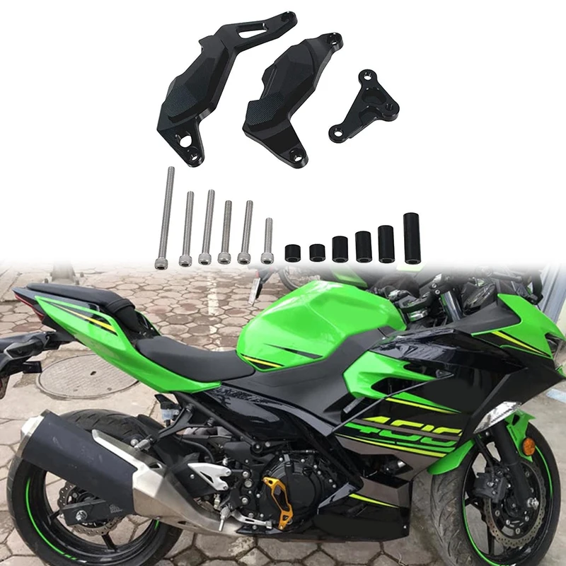 

Комплект защиты двигателя мотоцикла, защитная крышка, поломка, ползунок, защита от падения для KAWASAKI NINJA 400 250 2018