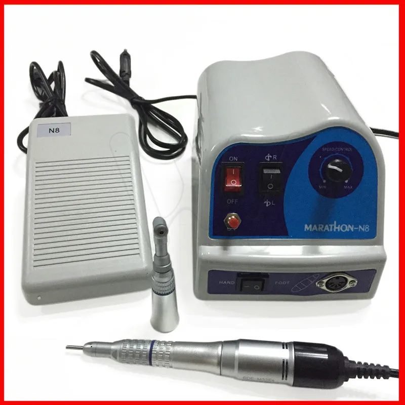 Стоматологический микромотор N8 Marathon полировка с прямым и противоугловым