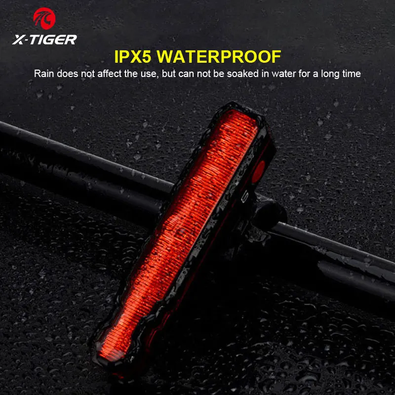 X Tiger велосипедный светильник задний фонарь для велосипеда аксессуары IPx5