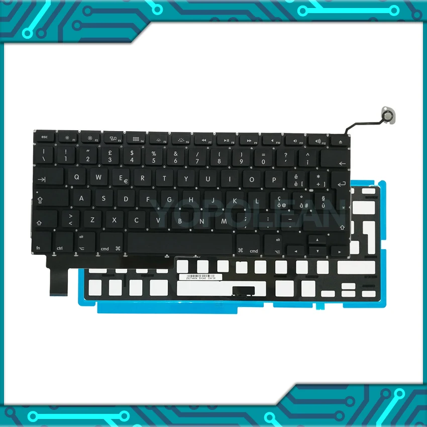 Новая итальянская клавиатура с подсветкой для Macbook Pro Unibody 15 дюймов A1286 2009 2010 2011 2012