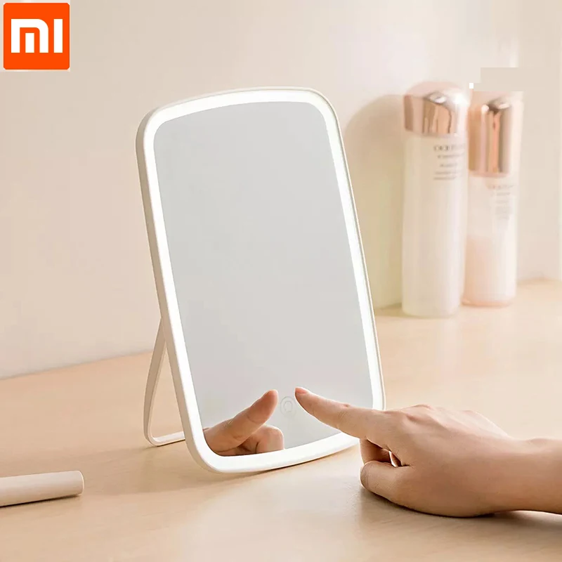 Оригинальное светодиодное зеркало Xiaomi косметическое сенсорный диммер