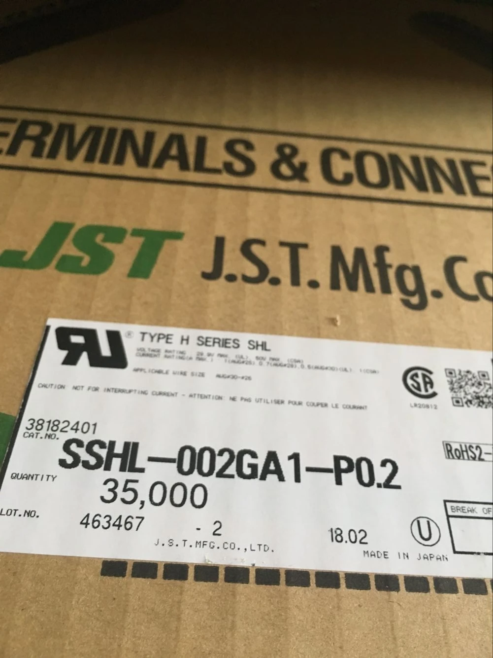 JST B4PS-VH 100% piezas nuevas con cabezal CONN R/A 4POS 3,96 MM-0