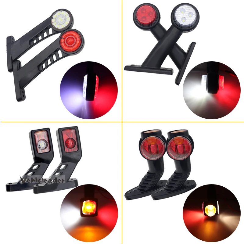 

Задний фонарь для грузовика, 2 шт., 12 В, 24 В