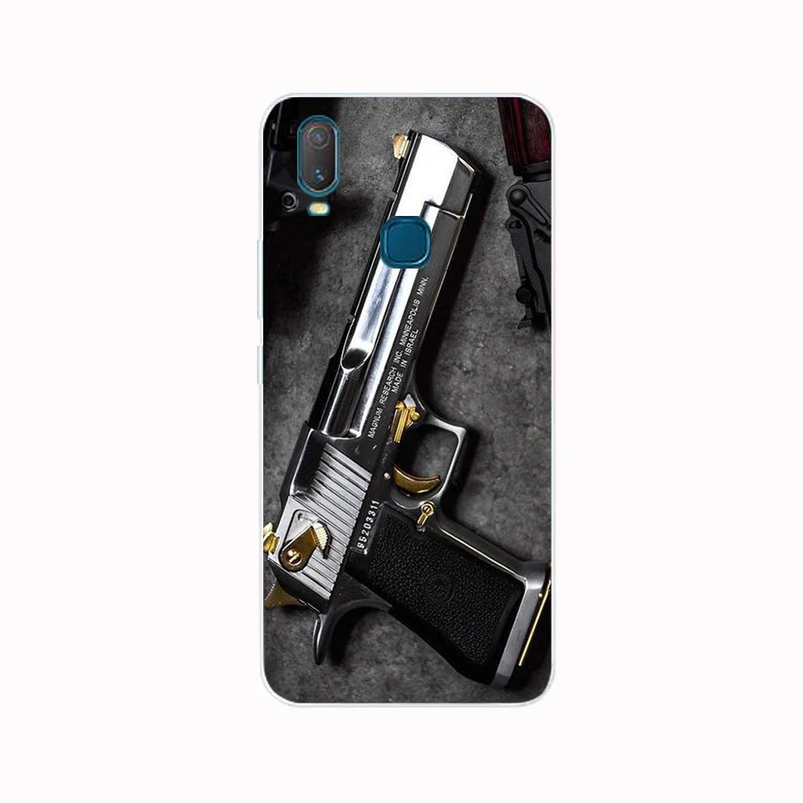 Чехол для Vivo Y11 2019 6 35 дюйма мягкий силиконовый чехол из ТПУ задняя крышка телефона