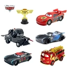Disney Pixar Тачки 2 3 Молния Маккуин мэтер Джексон шторм Рамирес 1:55 литая машина металлический сплав для мальчиков детские игрушки Рождественский подарок