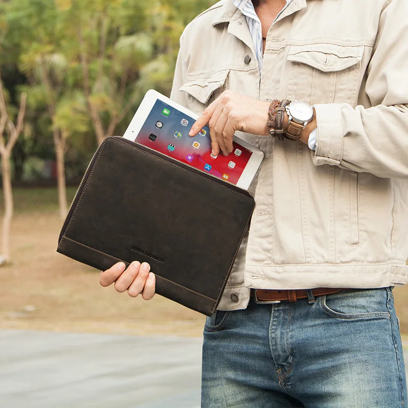 Роскошный чехол книжка из коровьей кожи в стиле ретро для ipad pro 10 5/11 дюймов