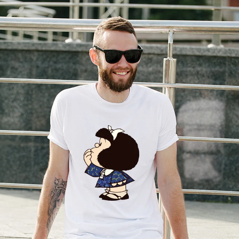 

Hot Sale Mafalda Print 3D Printed T-Shirts Printing Hip hop TShirts Street Regular Tees For Adult