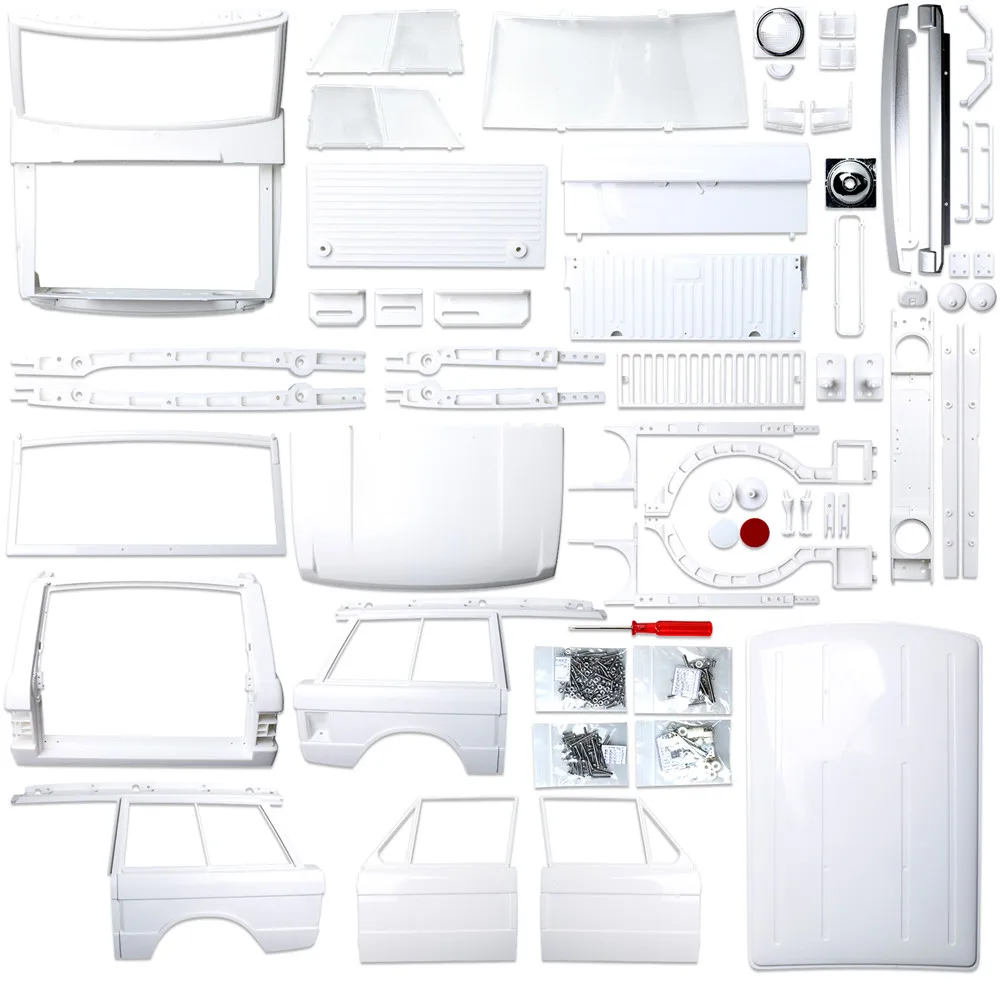 1/10 шкала классический Range Rover твердый корпус ABS для Axial SCX10 90046 T4 детали корпуса RC