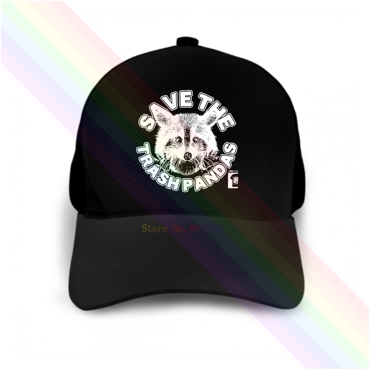 Сохраните мусора панды футболка с енотом енот животных 2020 новые черные