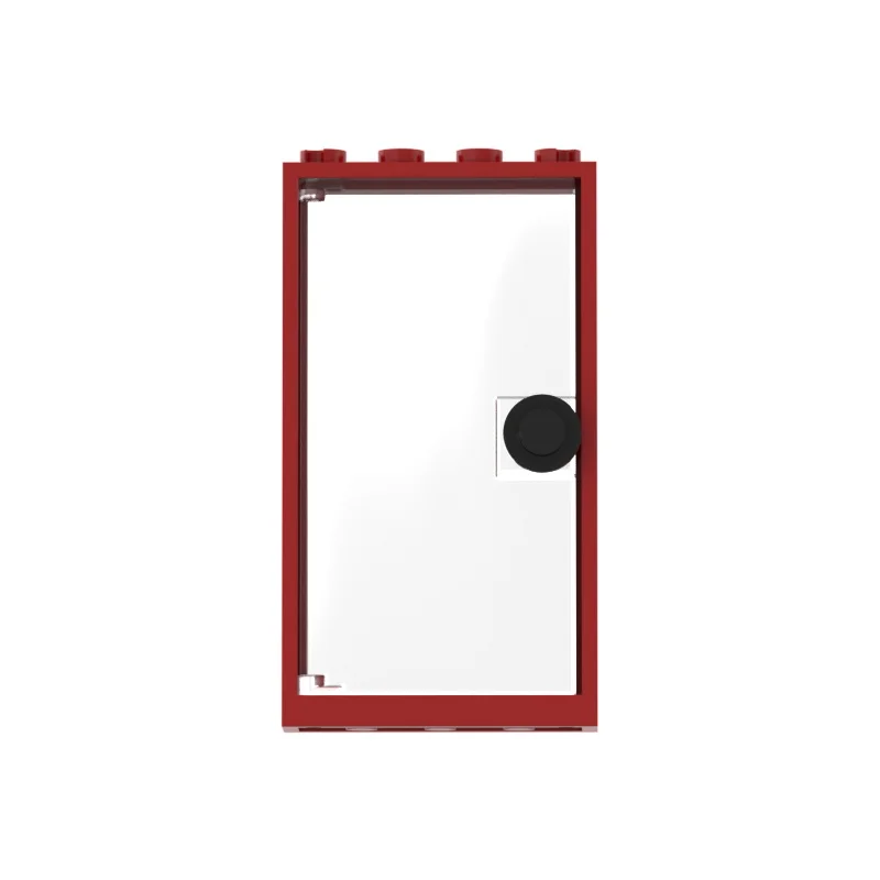 

8PCS Door Window Building Blocks Compatible Major Brand Kids Toys 60596 60623 6141 Early Learning MOC Education Gifts