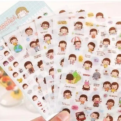 Милый креативный подарок украшение для сада украшения девочек наклейка