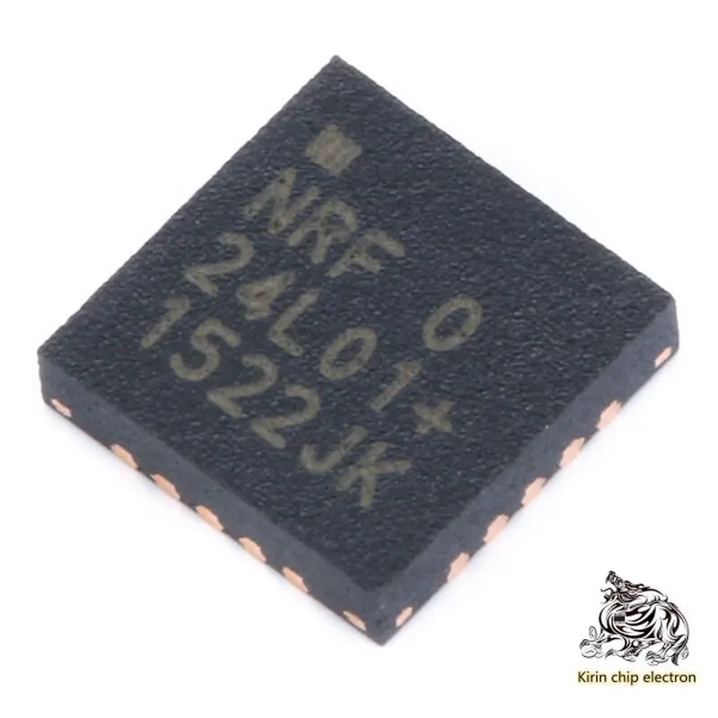 10 шт./лот nrf24l01p r nRF24L01 + qfn 20 2 4 ghz беспроводной трансивер NRF24L01P|Интегральные схемы| |