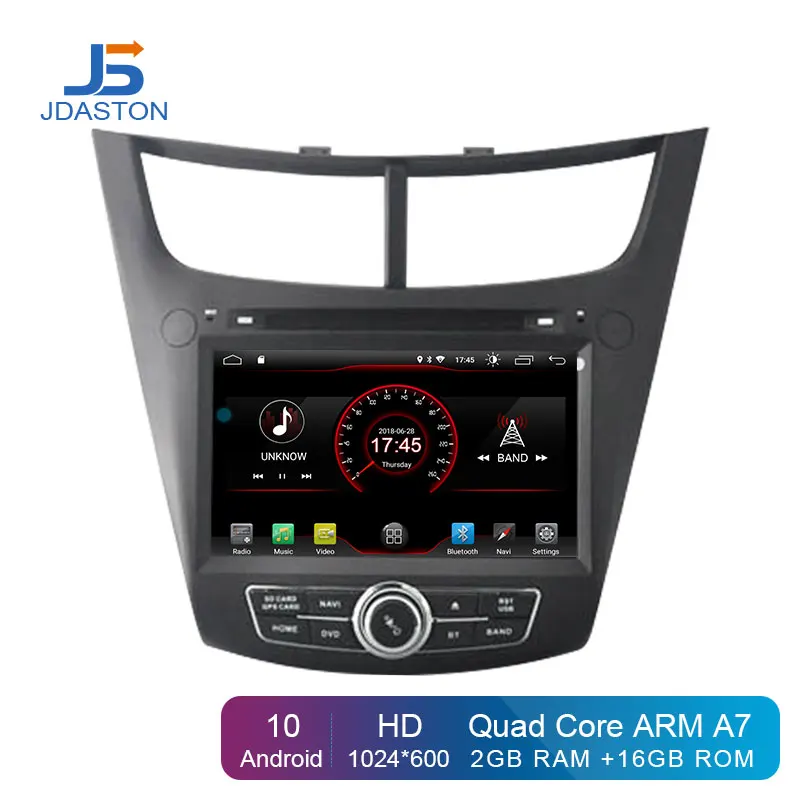 

JDASTON Android 10.0 Car DVD Player For CHEVROLET SALT 2014 2015 2 Din Car Radio GPS Navigation Multimedia Stereo WIFI Bluetooth