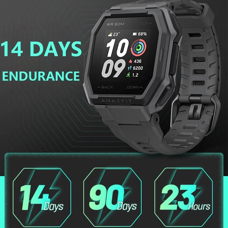 Смарт-часы Xiaomi AMAZFIT Ares мужские спортивные водонепроницаемые с GPS