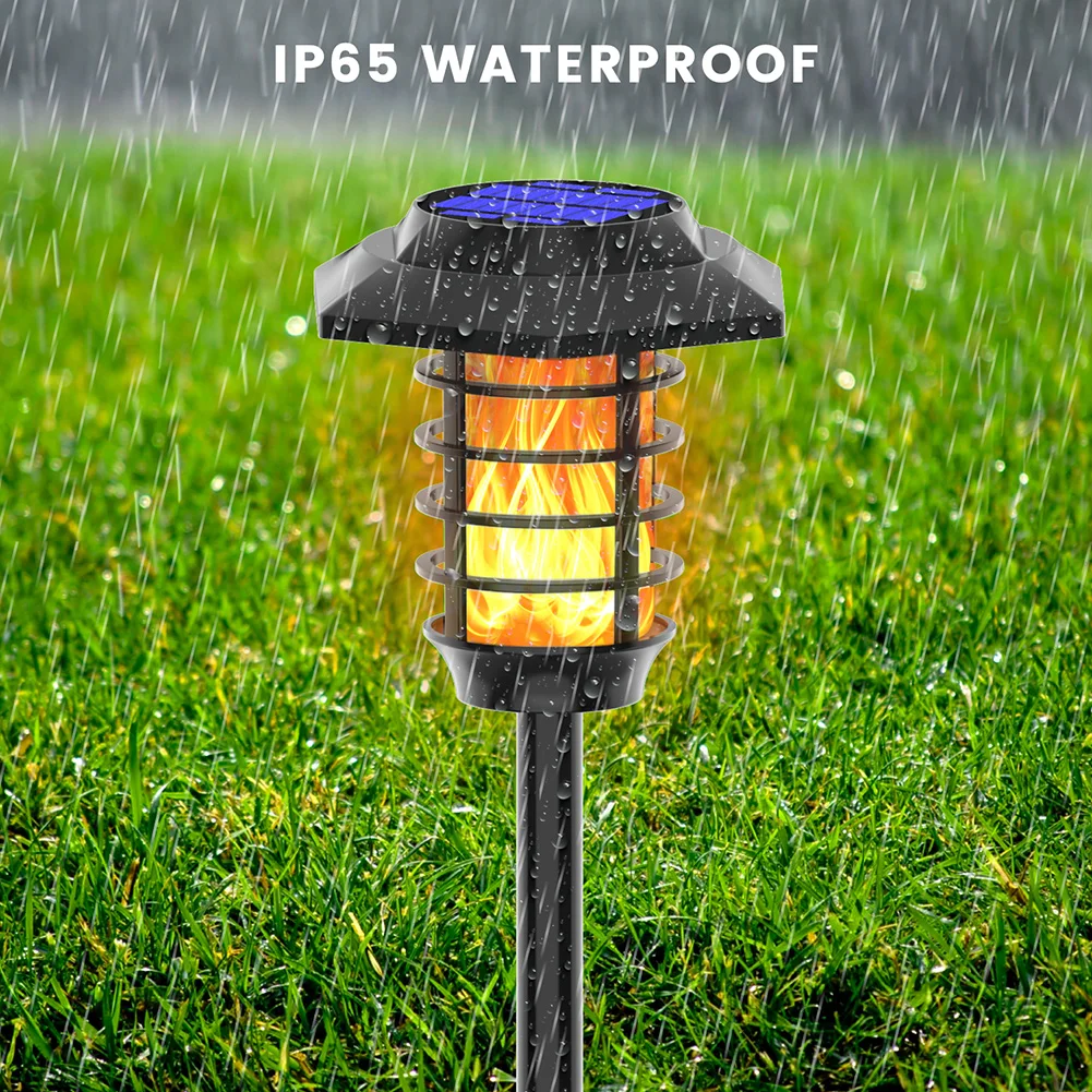 Водонепроницаемый садовый светильник на солнечной батарее 48/66 светодиодов