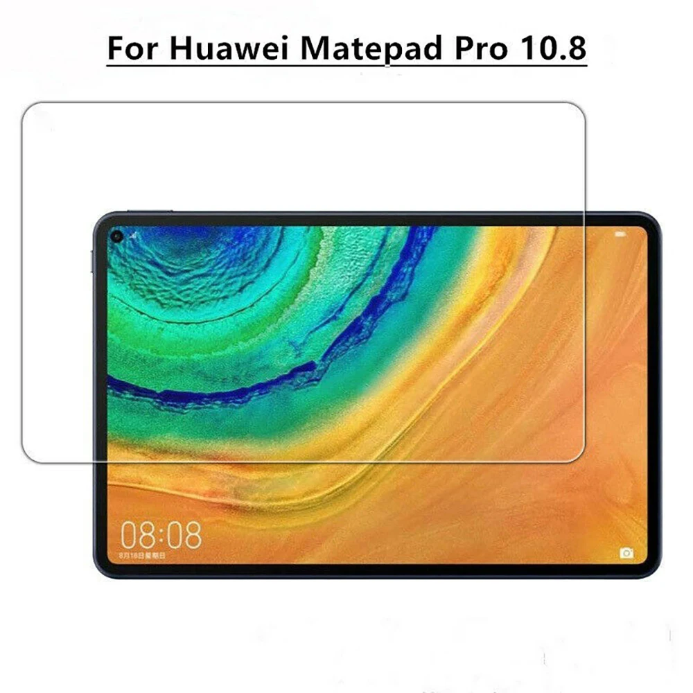 

Tablet Tempered Glass Screen Film for Huawei MatePad Pro 10.8 Inch HD Dustproof Scratch Resistant Screen Protector Film Cover