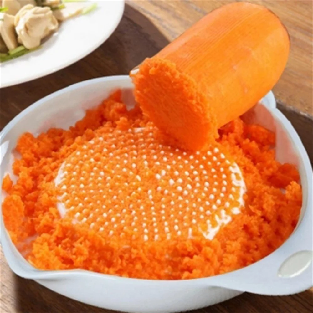 

Baby Fruit Vegetable Complementary Food Gadgets Household Ceramic Garlic Ginger Grinder Potato Planer Home