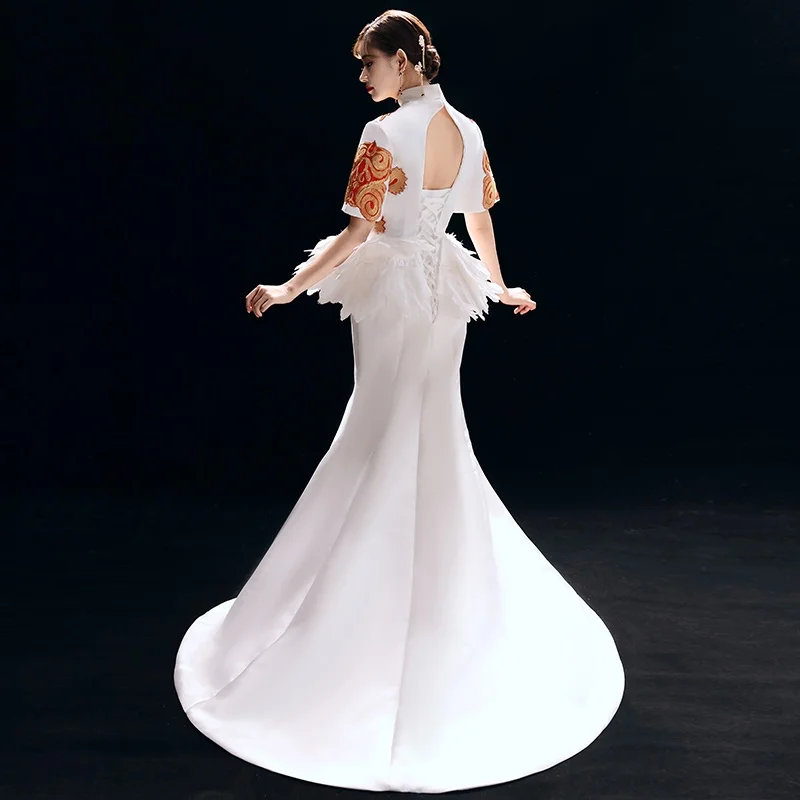 Костюм китайского народного танца для женщин одежда сценического Национальный