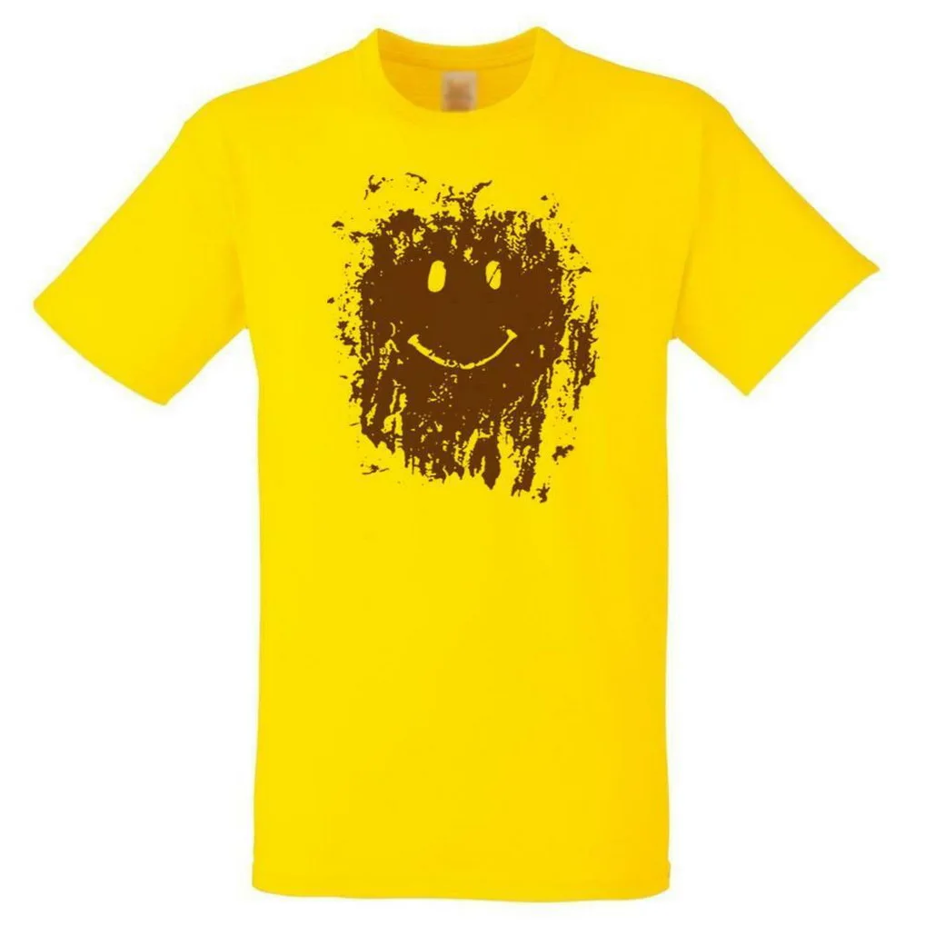 Unisex Yellow Forrest Gump Muddy Smile 