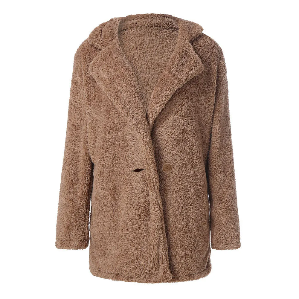 Бесплатная Страусиная модная шуба имитация овечьей шерсти зимняя женская