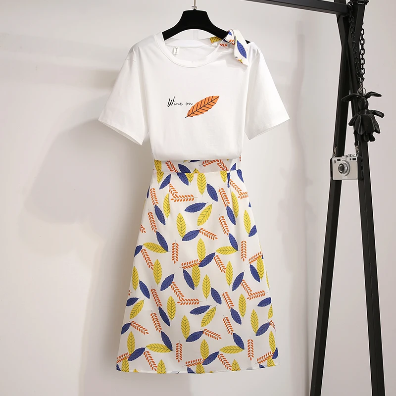 Женский винтажный комплект из 2 предметов модельная Элегантная футболка с