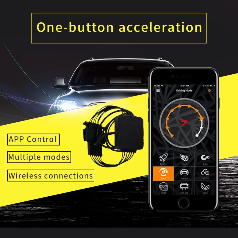 Интеллектуальный электронный контроллер дроссельной заслонки с Bluetooth для BMW E46 E90